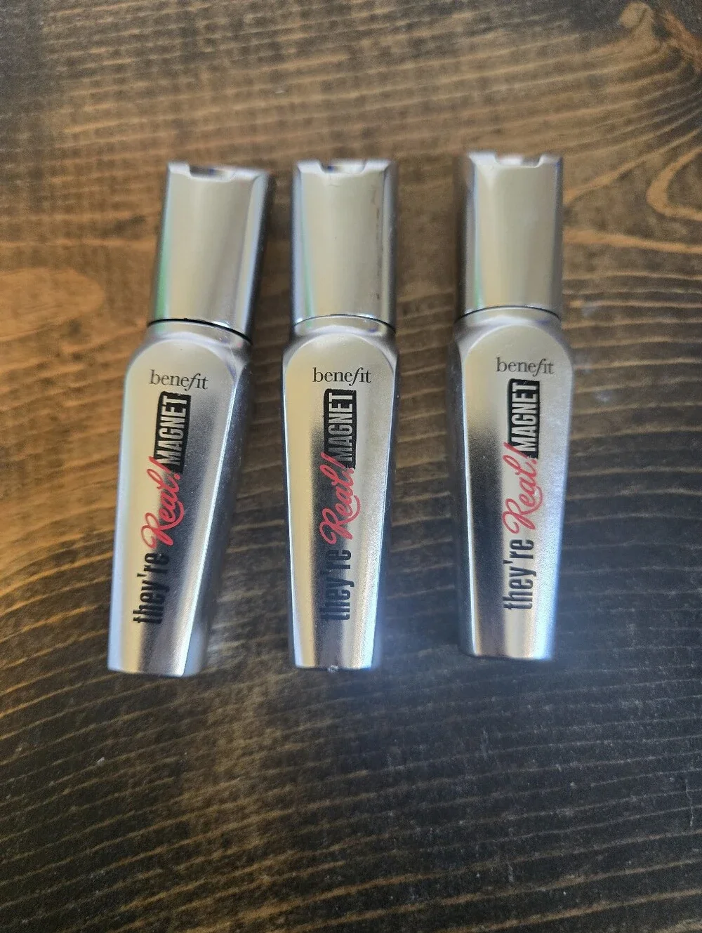 Set Of 3 - Benefit - They're Real! Magnet Mascara - Black